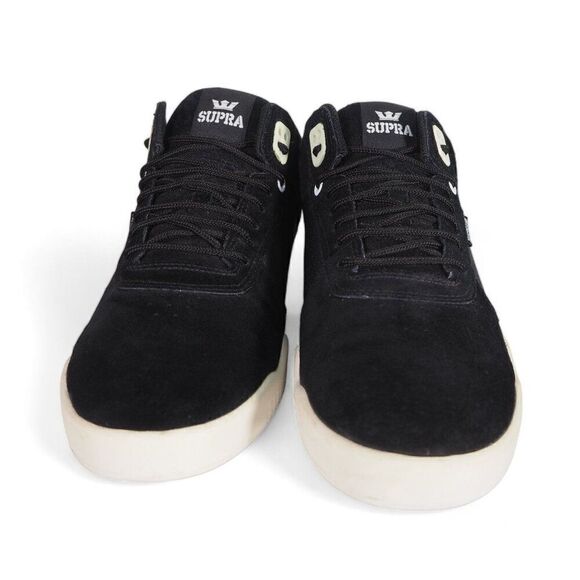 Supra Erik Ellington Pro Suede Skate Shoes Black / White 08114-002 Men's 12 - Picture 3 of 11